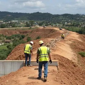 obra no Colosso do Tapajós