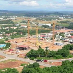 obras da Esplanada Tapajós