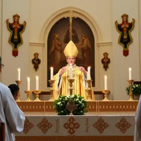 missa dos santos óleos