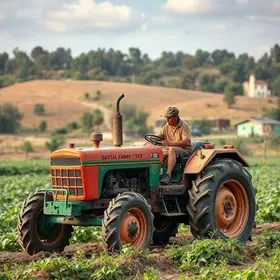 trator agrícola