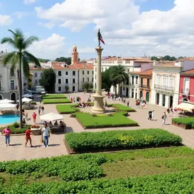 revitalização de praças em Santarém