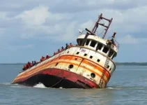 naufrágio em Santarém