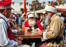 segurança do Festival Folclórico de Santarém
