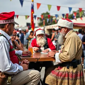 segurança do Festival Folclórico de Santarém