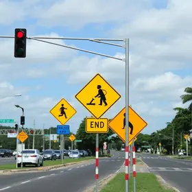 sinalização viária
