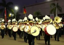 ensaios de bandas marciais em Santarém