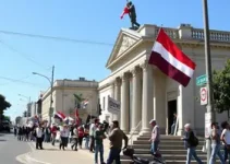 greve dos bancários em Santarém