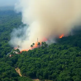 incêndios em Santarém, PA